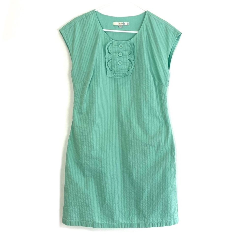 Boden Cotton Sleeveless Spring/Summer Mint Dress